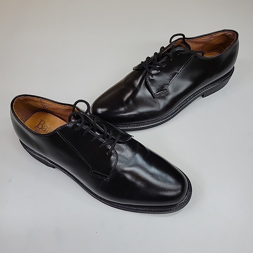 Bates FloatAways Dress Shoes 11.5E Black Leather Oxford USA 100% Leather Comfy